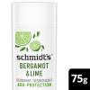 image:imageSchmidts AluminumFree Vegan Deodorant Bergamot amp Lime for Women and Men with 24 Hour Odor Protection Natural Ingredients CrueltyFree 265 ozBergamot and Lime